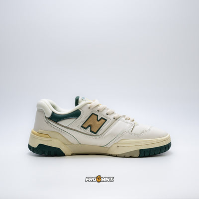 New Balance 550 White Nightwatch Green