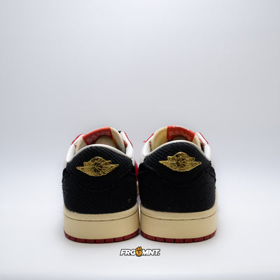 Air Jordan 1 Low OG x Trophy Room 'Sail and Varsity Red